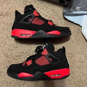 Jordan 4 Red Thunders